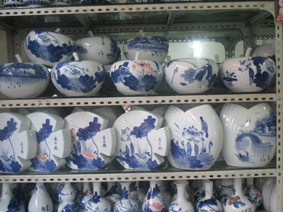 景德鎮青花寫意手繪花瓶 典雅工藝與健康關懷的完美融合